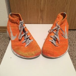 Nike free chukka orange size 11.5 ***MOVING SALE**